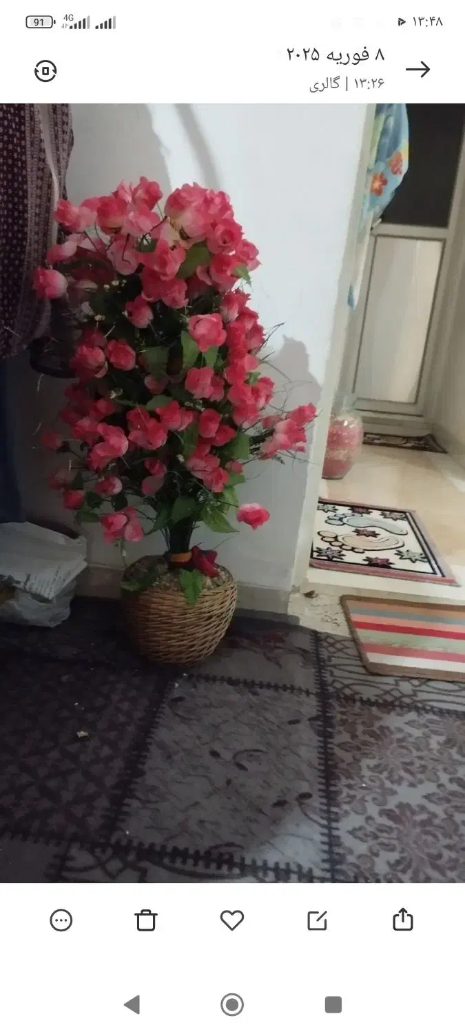 گل مصنوعی|گل مصنوعی|شیراز, جوادیه|دیوار