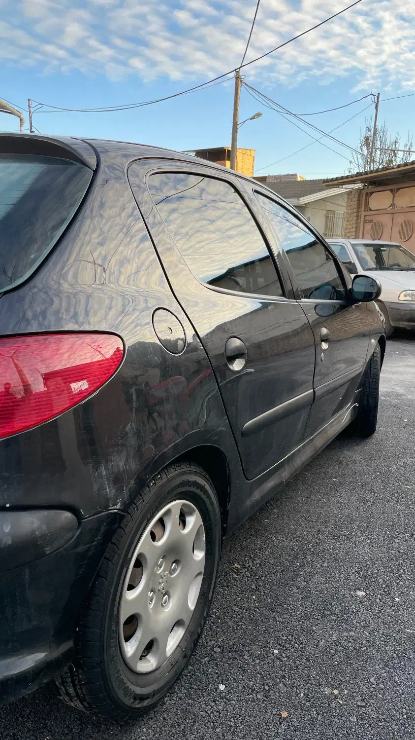 206 تیپ ۲ فرانسوی یک لکه رنگ|خودرو سواری و وانت|ساری, |دیوار