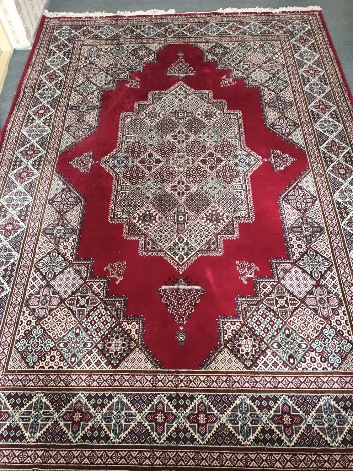 فرش۹ متری در حد نو|فرش|اراک, |دیوار