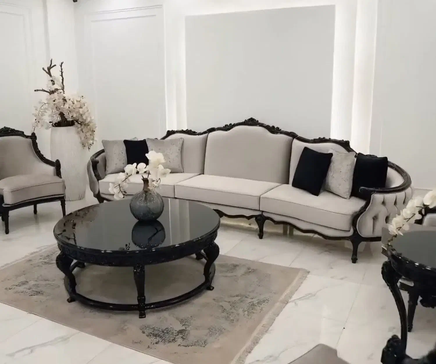 مبل استیل سلطنتی مدل اِمپریال|مبلمان خانگی و میز عسلی|تهران, یافتآباد|دیوار