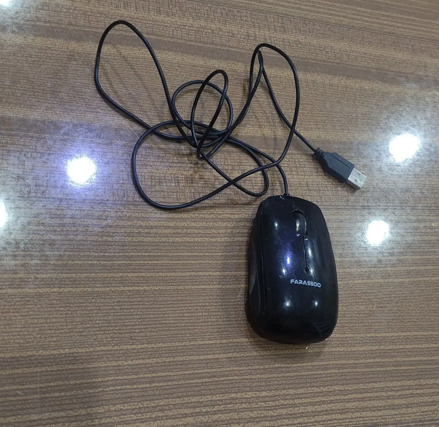 موس سیمی Farassoo سالم و تمیز (USB)|قطعات و لوازم جانبی رایانه|کرج, شاهینویلا|دیوار