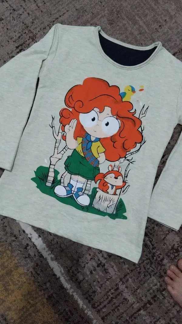 بلوز آستین بلند دخترانه نو|کفش و لباس بچه|بابلسر, |دیوار