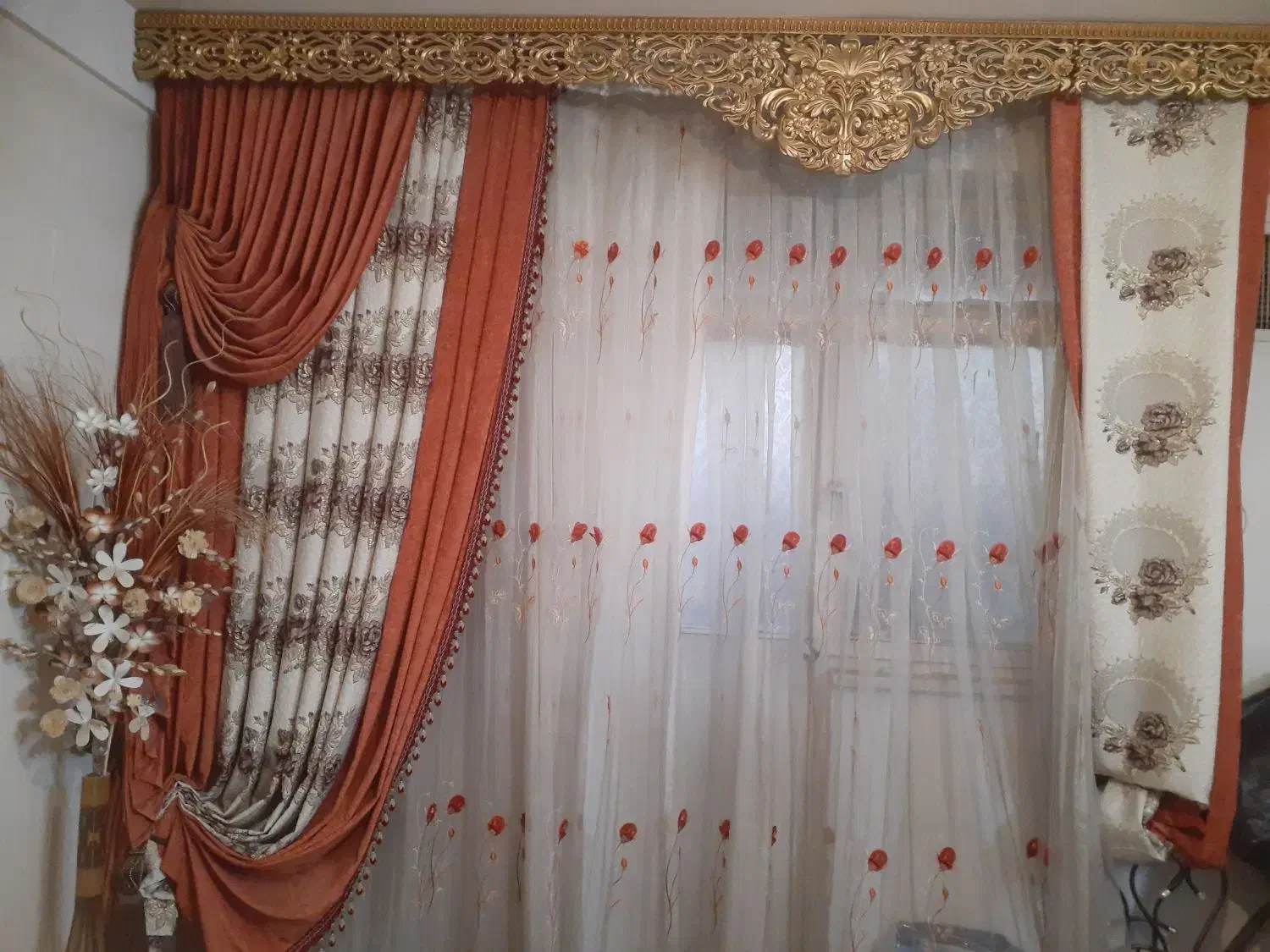 پرده پذیرایی|پرده، رانر، رومیزی|تهران, قصر فیروزه ۲|دیوار