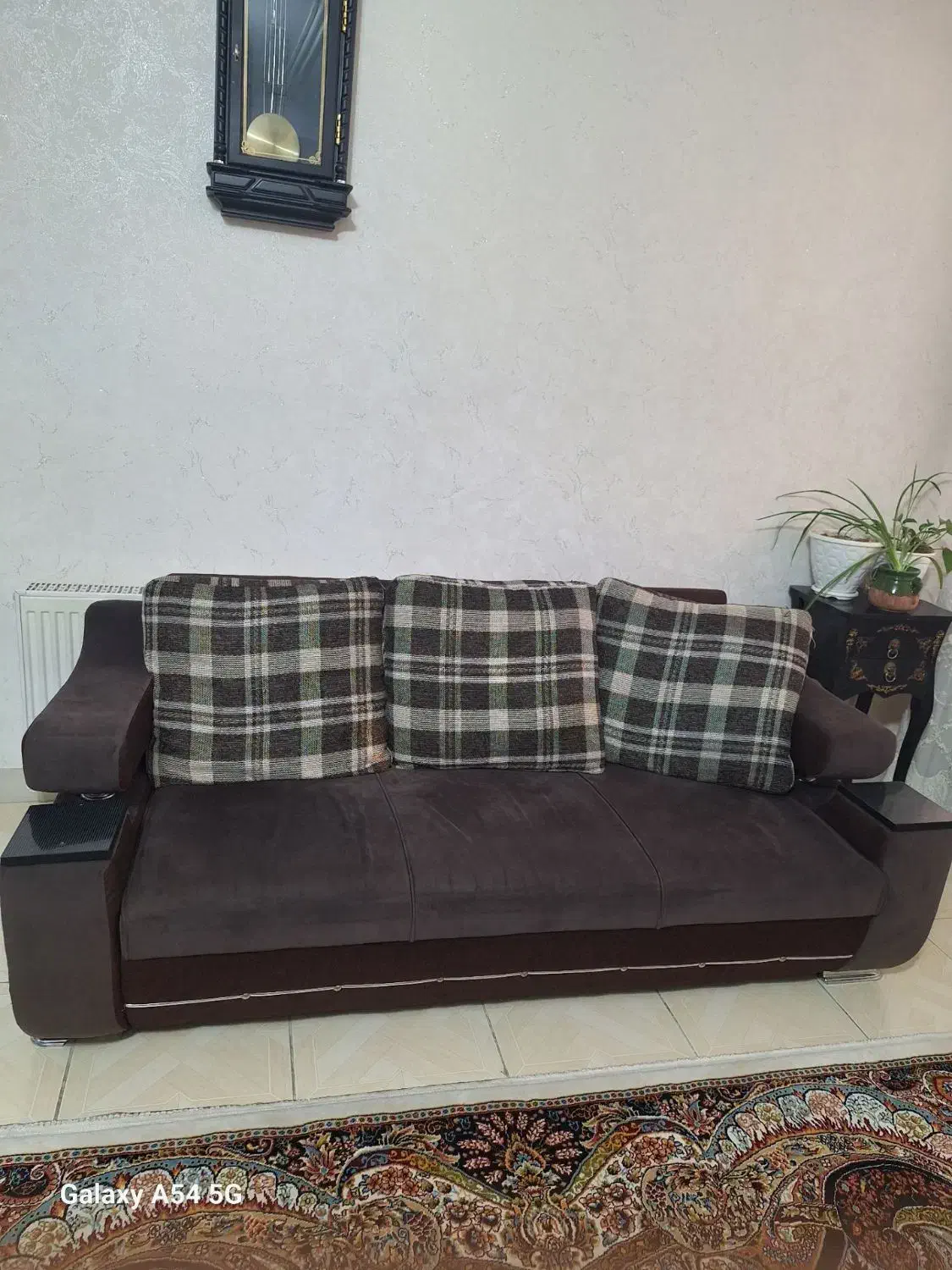 مبل 7نفره با ناهارخوری ۴نفره|مبلمان خانگی و میز عسلی|کرج, بنیاد|دیوار