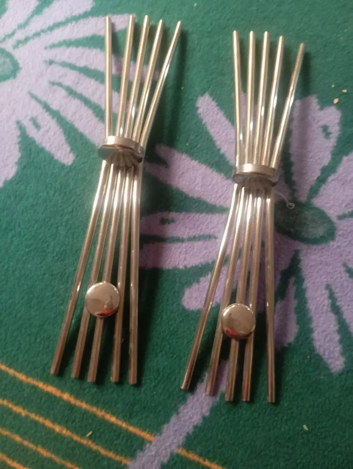 یک جفت جا شمعی دیواری|صنایع دستی و سایر لوازم تزئینی|فردوسیه, |دیوار