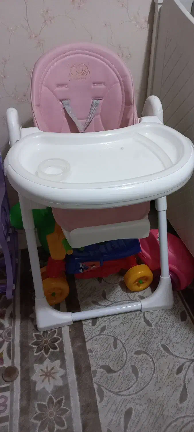 صندلی غذای کودک هپی بی بی در حدنو|تخت و صندلی بچه|فردیس, شهرک ۱۱۰|دیوار