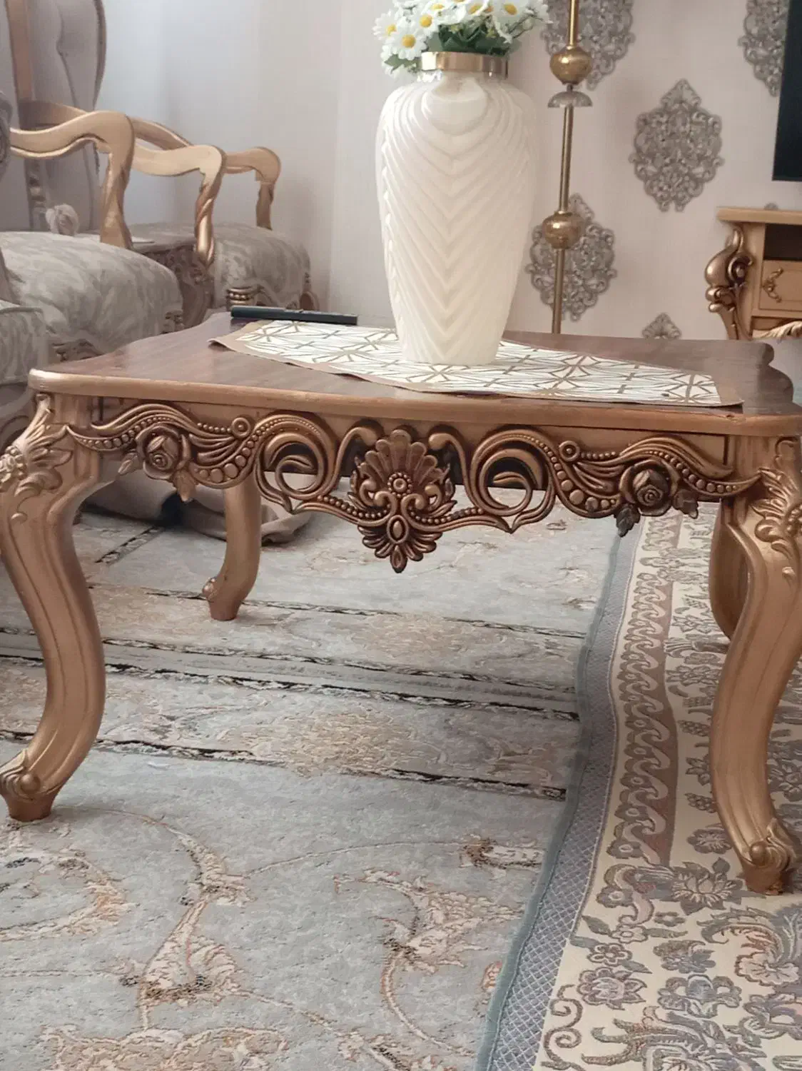 جلو مبلی و عسلی|مبلمان خانگی و میز عسلی|کرمانشاه, |دیوار