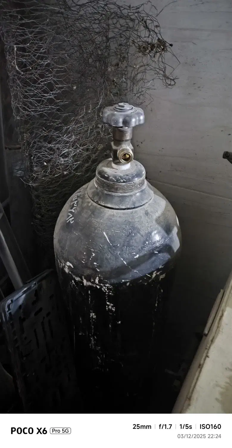 کپسول اکسیژن ۴۰لیتری|ماشین‌آلات صنعتی|رامهرمز, |دیوار