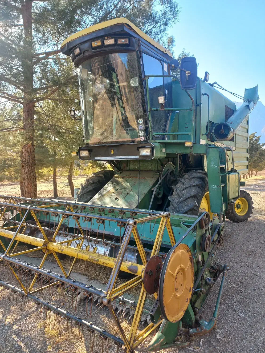 کمباین جاندیر مدل۸۴ موتور برزیل|خودرو سنگین|کرمانشاه, |دیوار