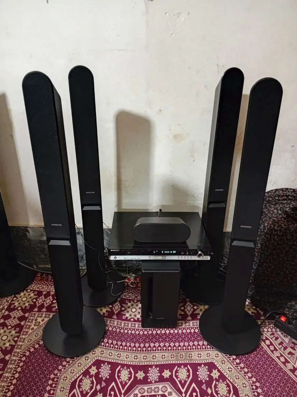 سینماخانوادهtx25 ۷تکه ۸۰۰وات|سیستم صوتی خانگی|زاهدان, |دیوار