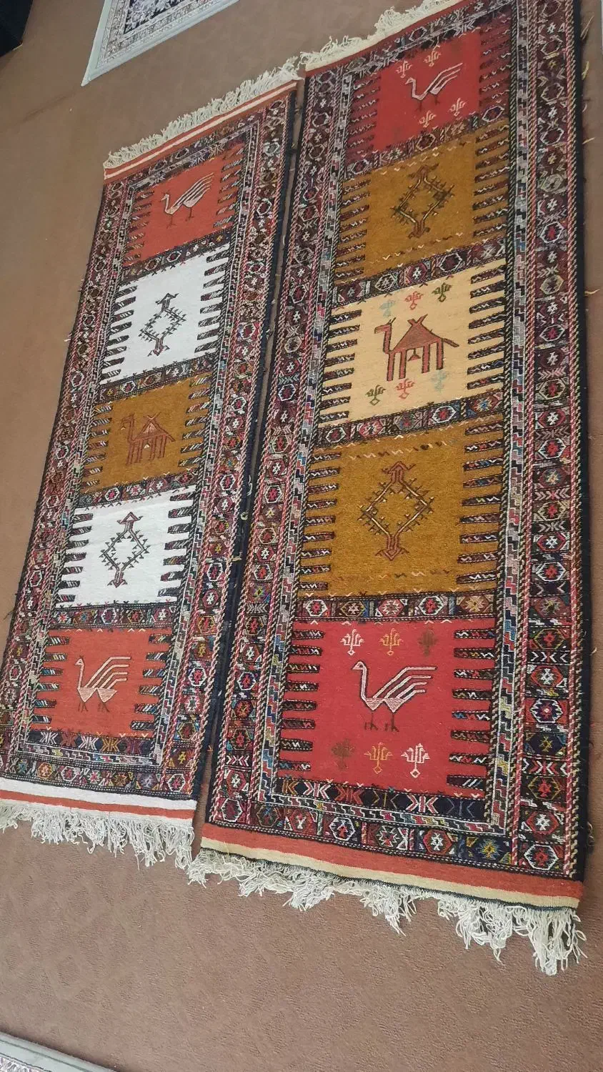 گلیم|گلیم، جاجیم، گبه|بجنورد, |دیوار