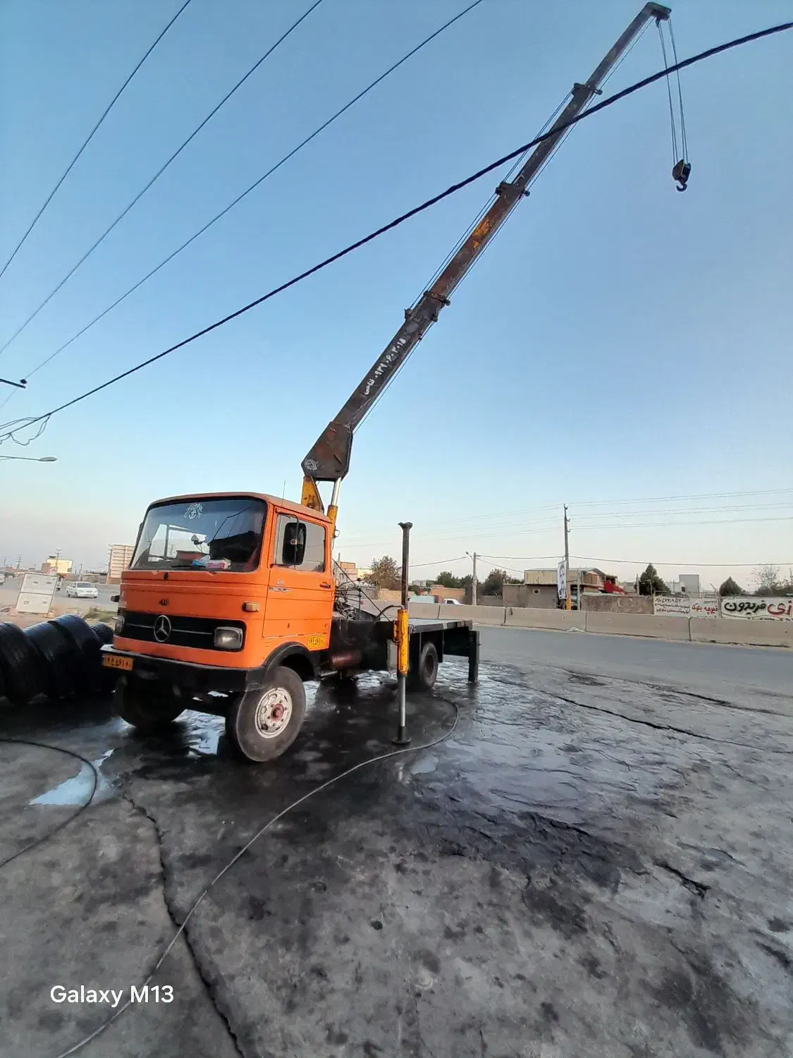 جرثقیل خاوری|خودرو سنگین|رومشکان, |دیوار