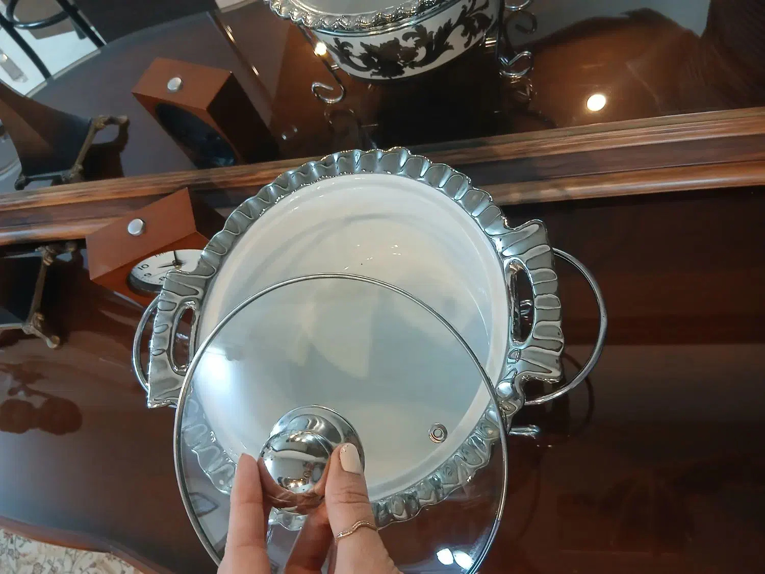 سوفله خوری گرد.سوپ خوری وارمر|ظروف سرو و پذیرایی|کرج, شاهین‌ویلا|دیوار