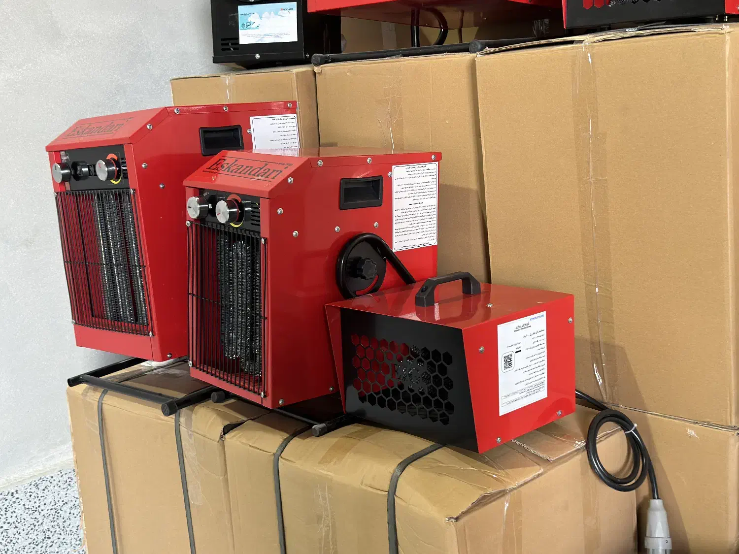 هیتر برقی فن دار کم مصرف برقی بخاری 3 کیلووات|بخاری، هیتر، شومینه|اردبیل, |دیوار