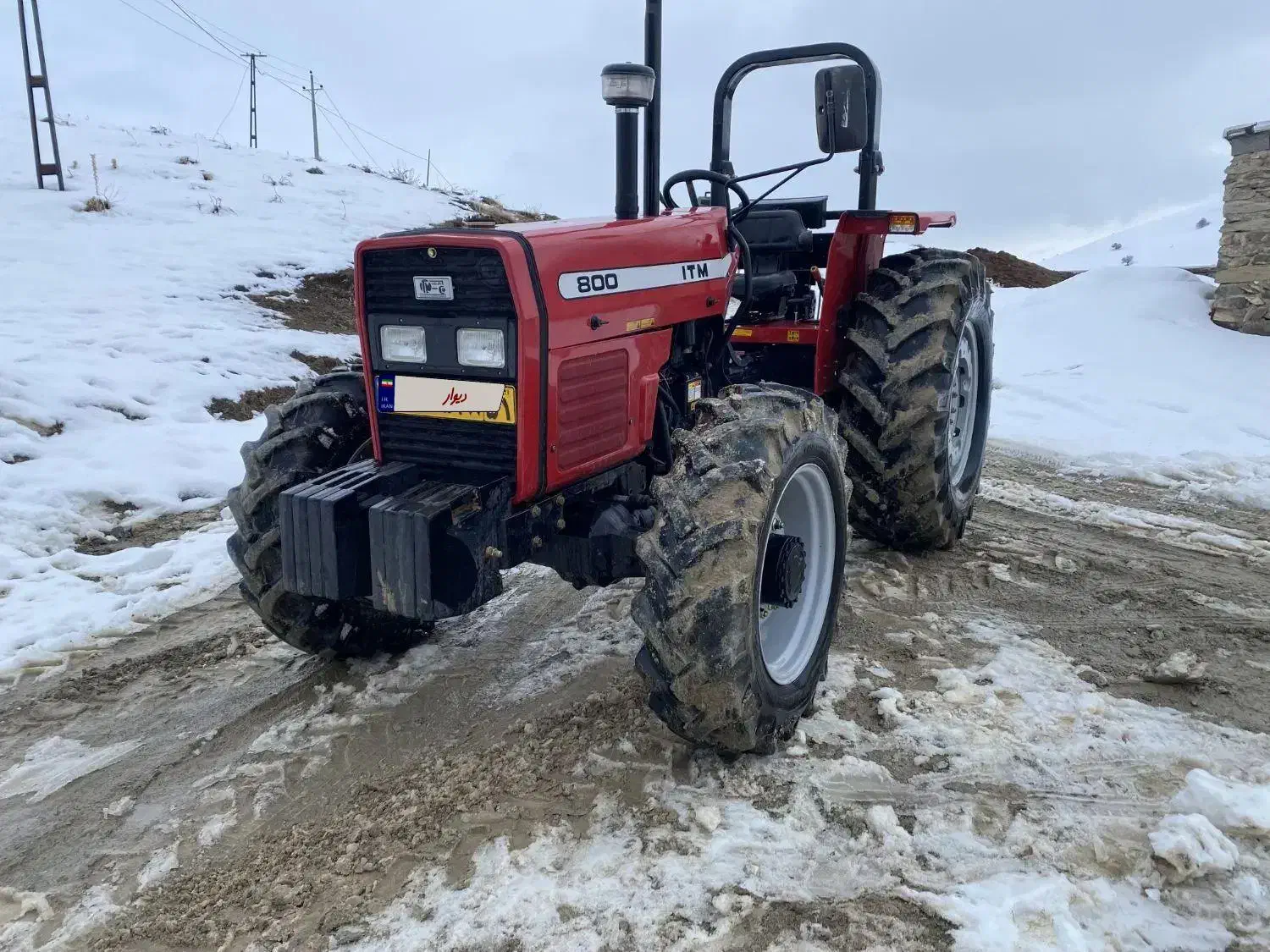 تراکتور ۸۰۰ در حد خشک|خودرو سنگین|سقز, |دیوار