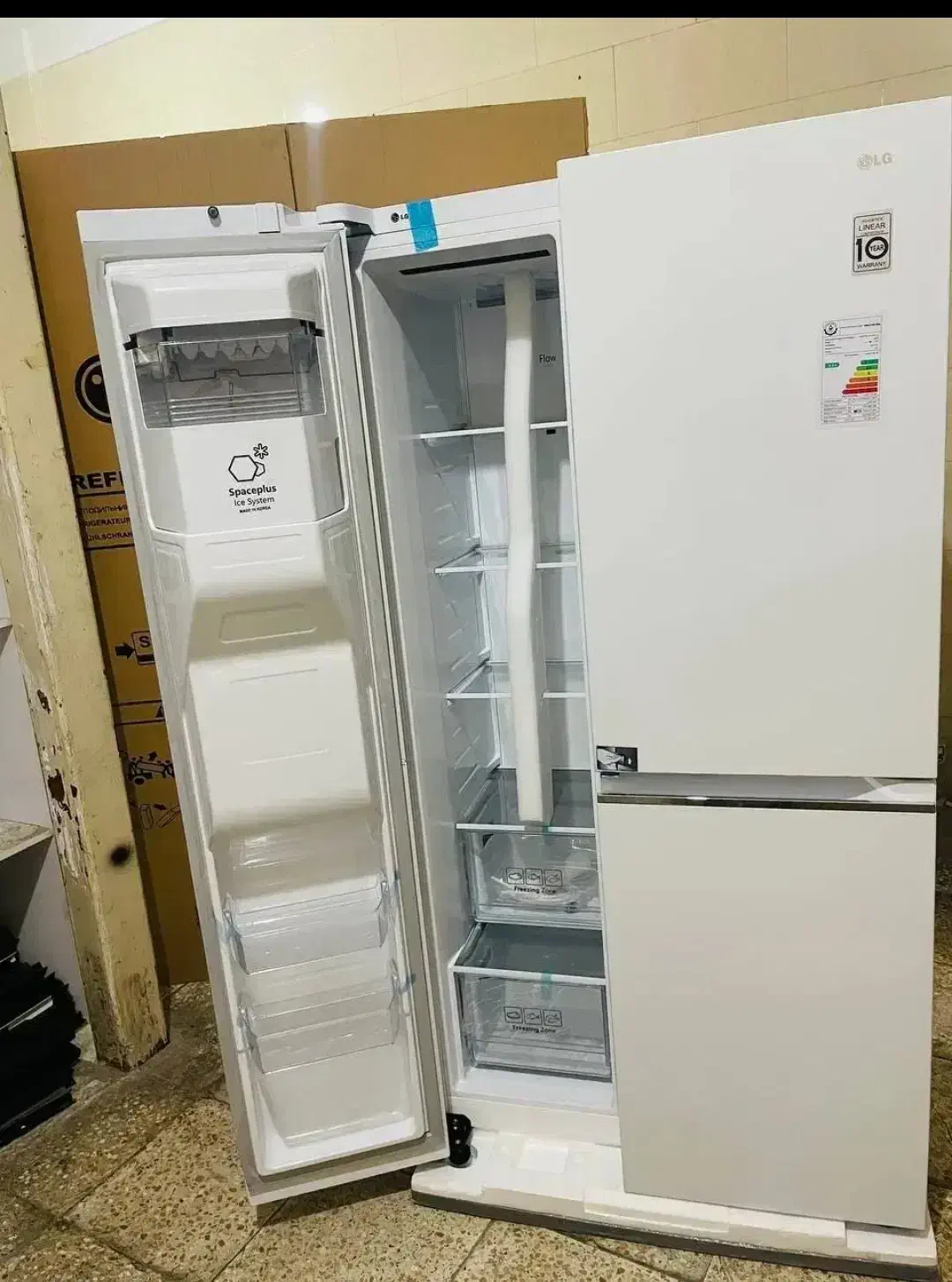 ساید الجی 3 درب فرووشگاه ویسی|یخچال و فریزر|بانه, |دیوار