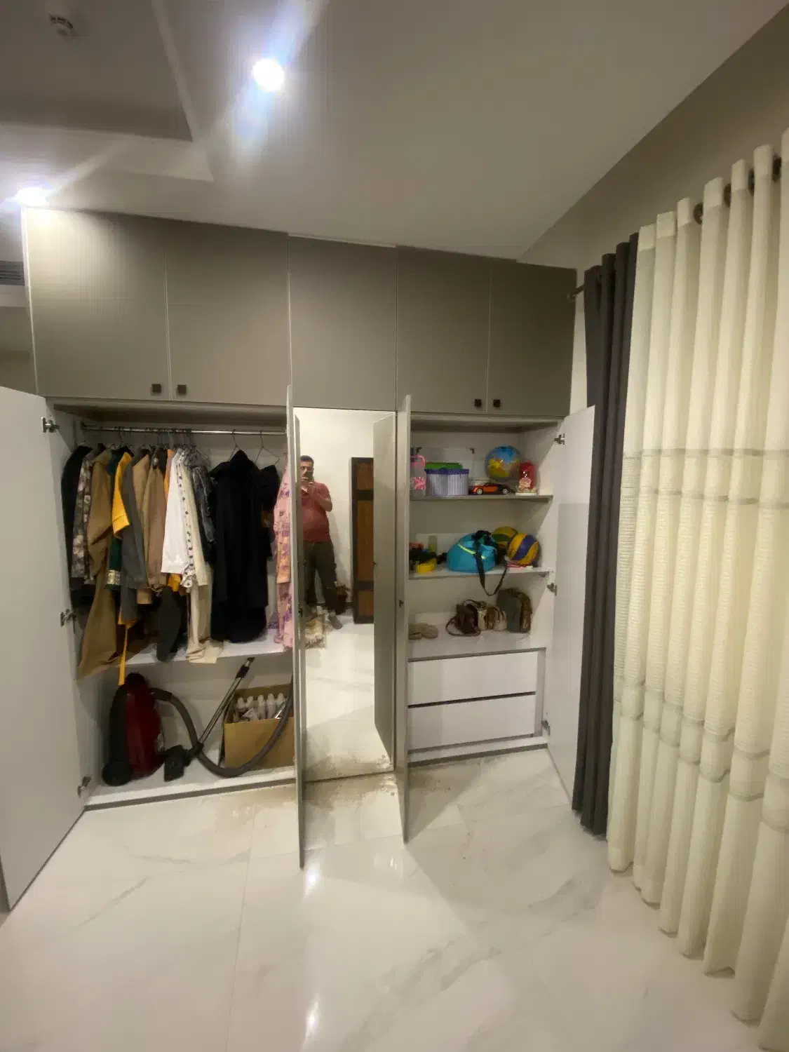 تولیدی کمددیواری ام دی اف درب ریلی|جاکفشی، کمد، دراور|مشکیندشت, |دیوار