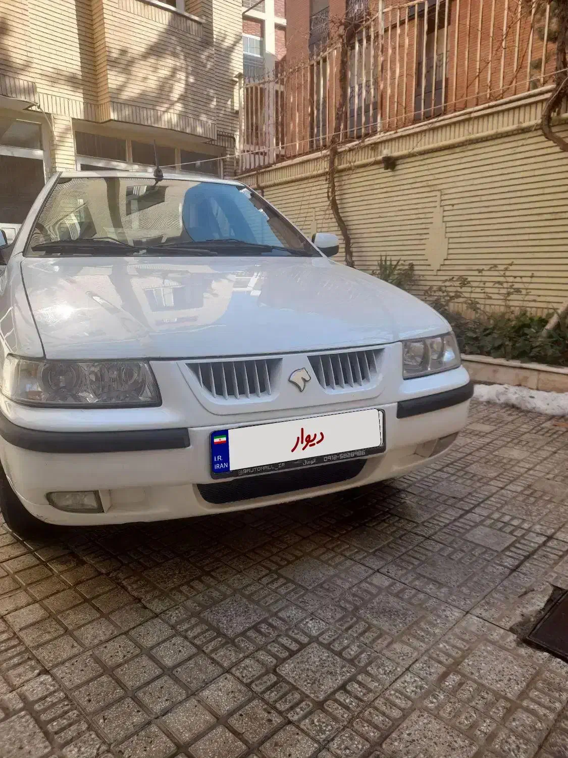 سمند EF7 دوگانه شرکت 88 تک برگ|خودرو سواری و وانت|قزوین, |دیوار