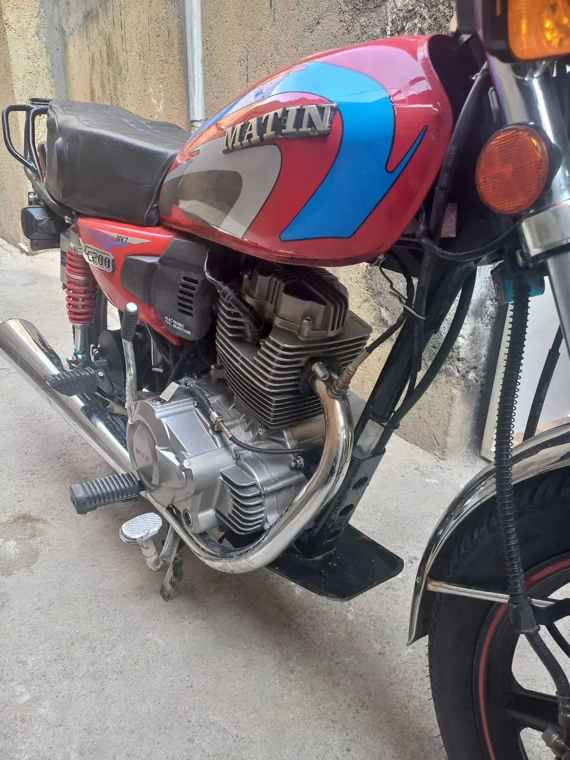 موتور متین ۲۰۰ مدل ۱۴۰۲|موتورسیکلت|بروجرد, |دیوار