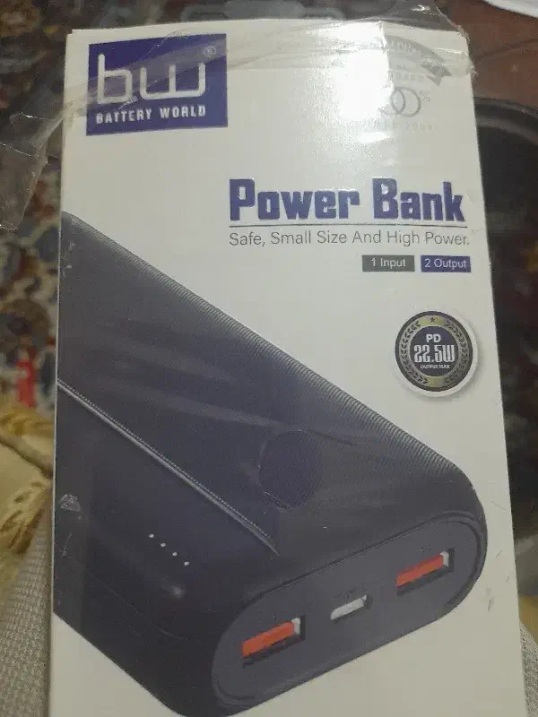 پاور بانک bw 20000|لوازم جانبی موبایل و تبلت|شاهرود, |دیوار