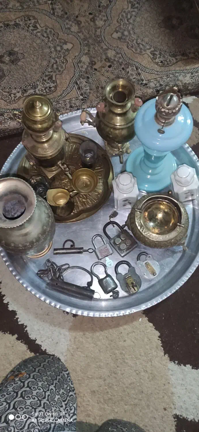 اشیاء قدیمی عتیقه|کلکسیون اشیاء عتیقه|لنجان, |دیوار