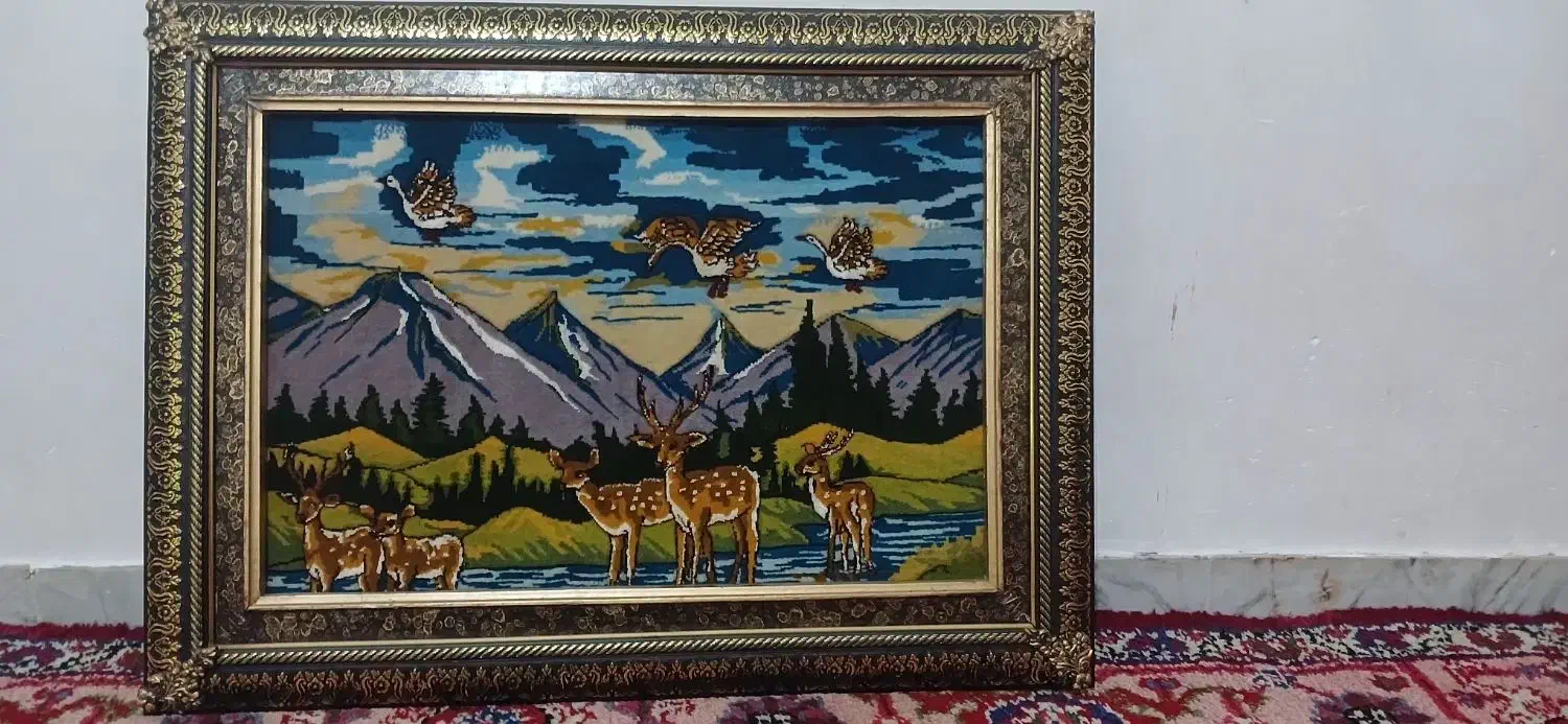 تابلو فرش دستبافت|تابلو فرش|هوراند, |دیوار