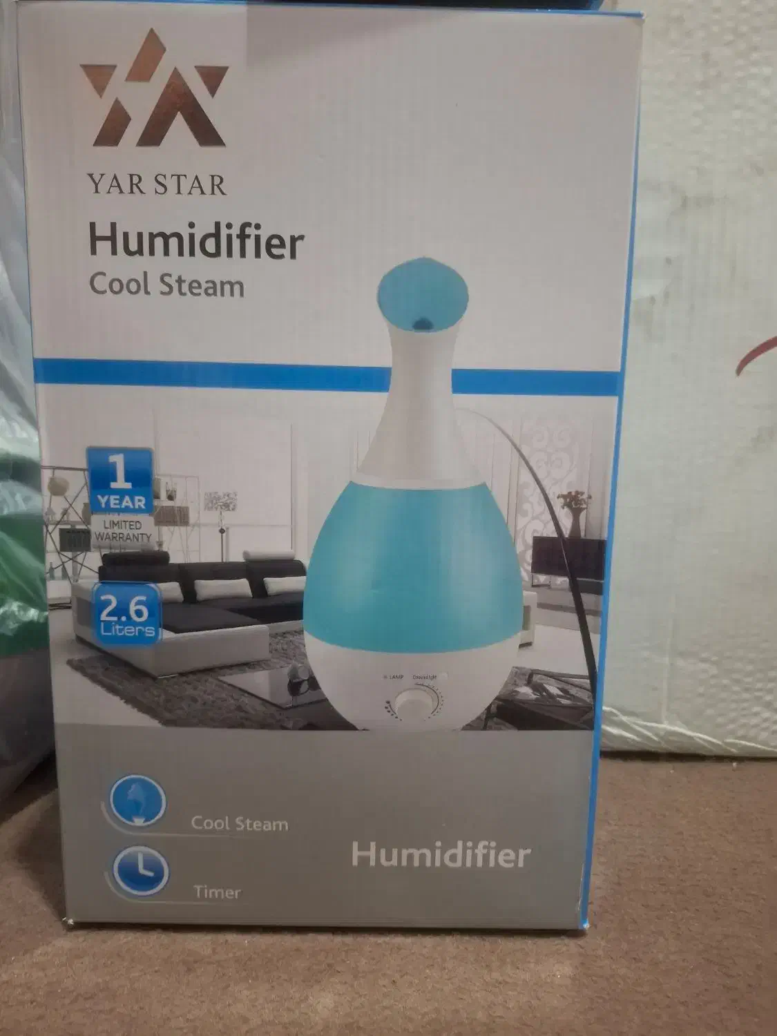 بخور سرد|پنکه و تصفیه‌کنندهٔ هوا|بهبهان, |دیوار