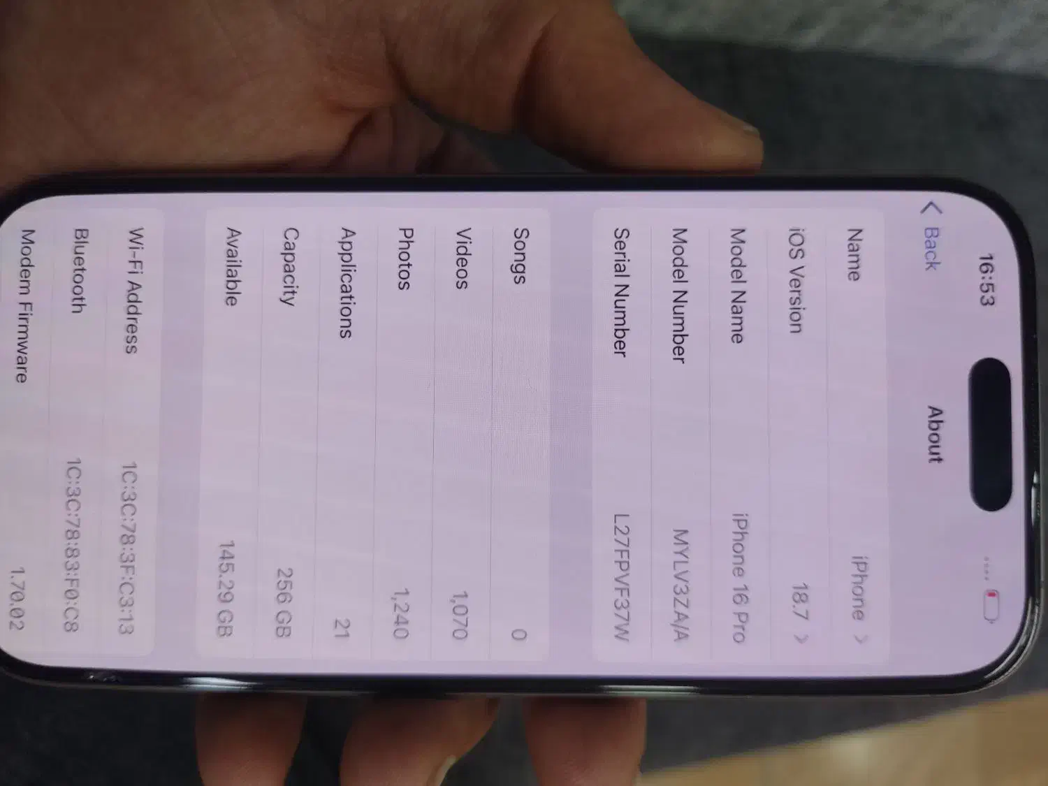 آیفون 16 پرو iphone 16 pro|موبایل|شیراز, شاه قلی بیگی|دیوار