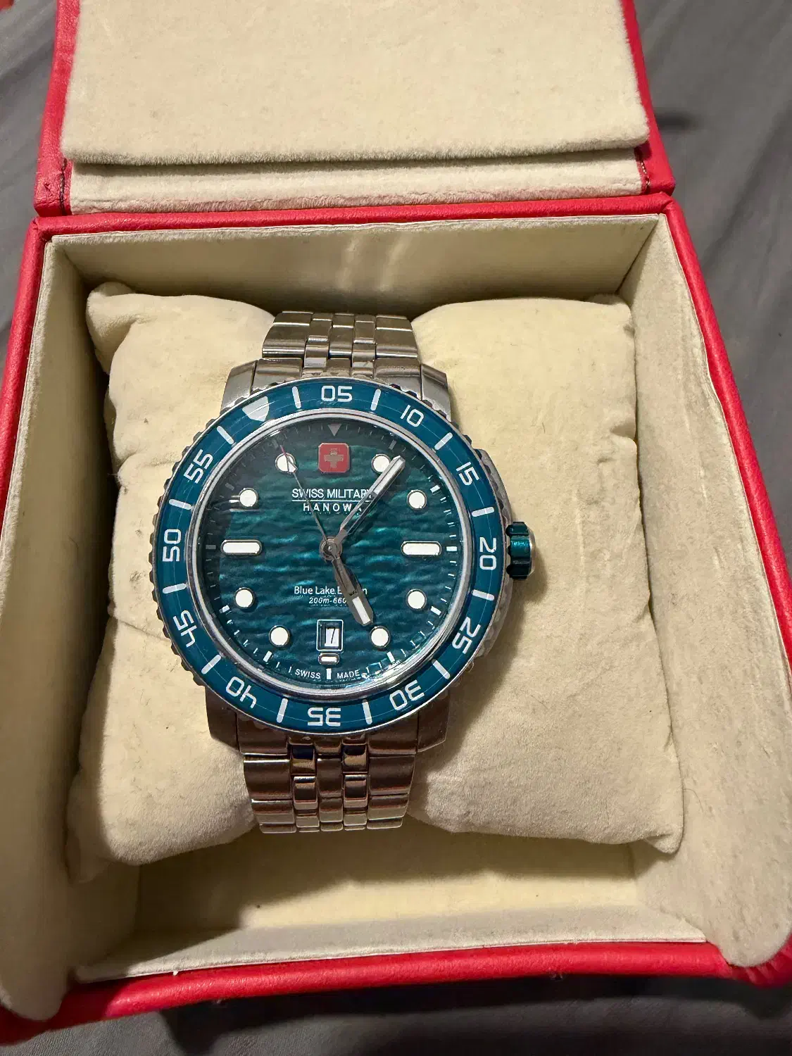 Swiss military Blue lake edition|ساعت|تهران, شهرک شهید باقری|دیوار