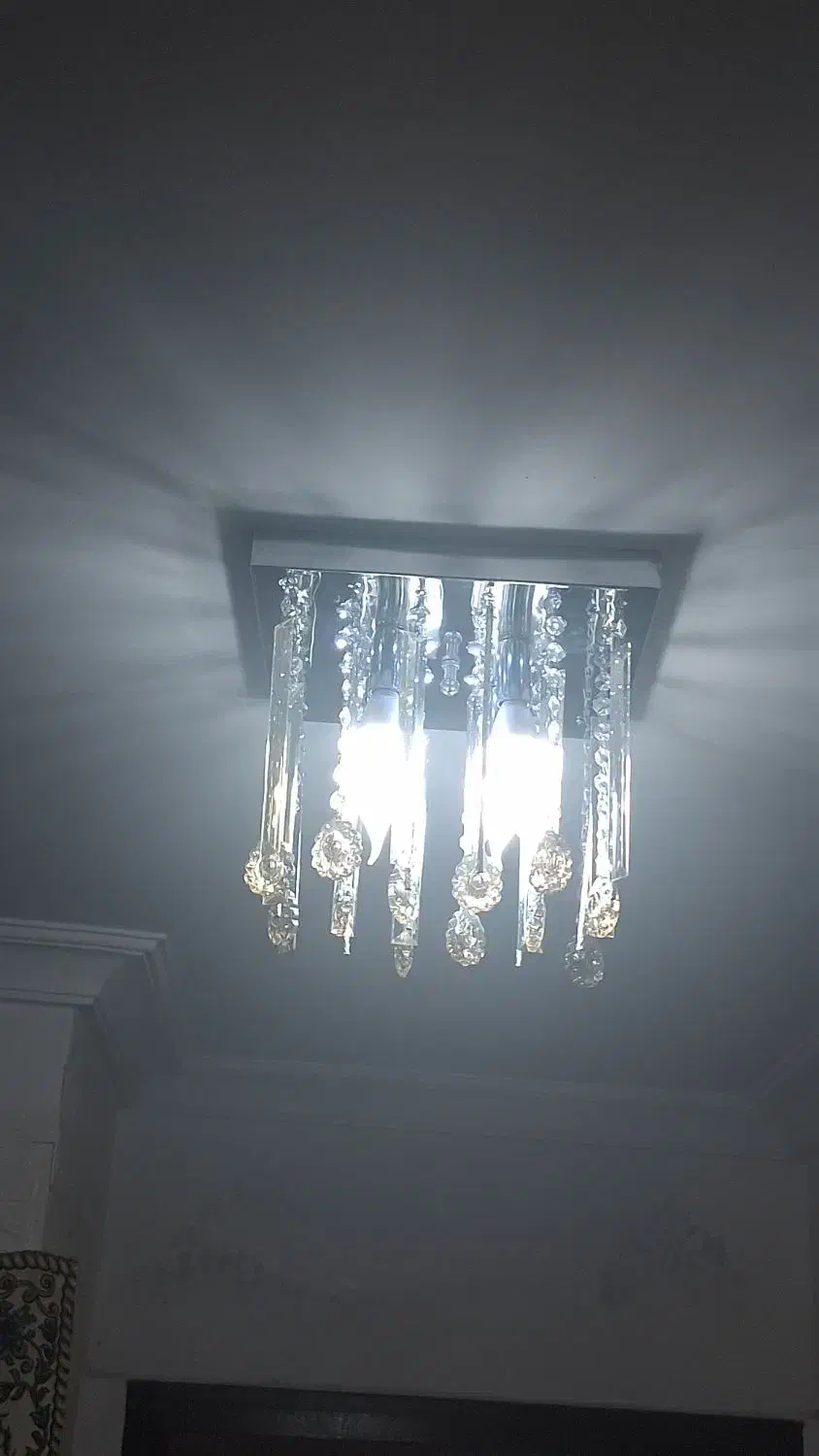 لوستر کریستال|لوستر و چراغ آویز|اهواز, فرهنگ شهر|دیوار