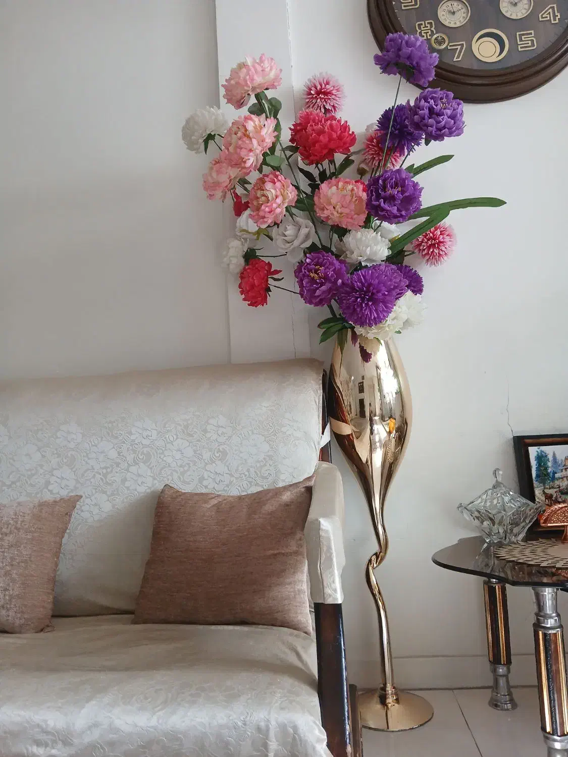 گل وگلدان|گل مصنوعی|قدس, شهرقدس|دیوار