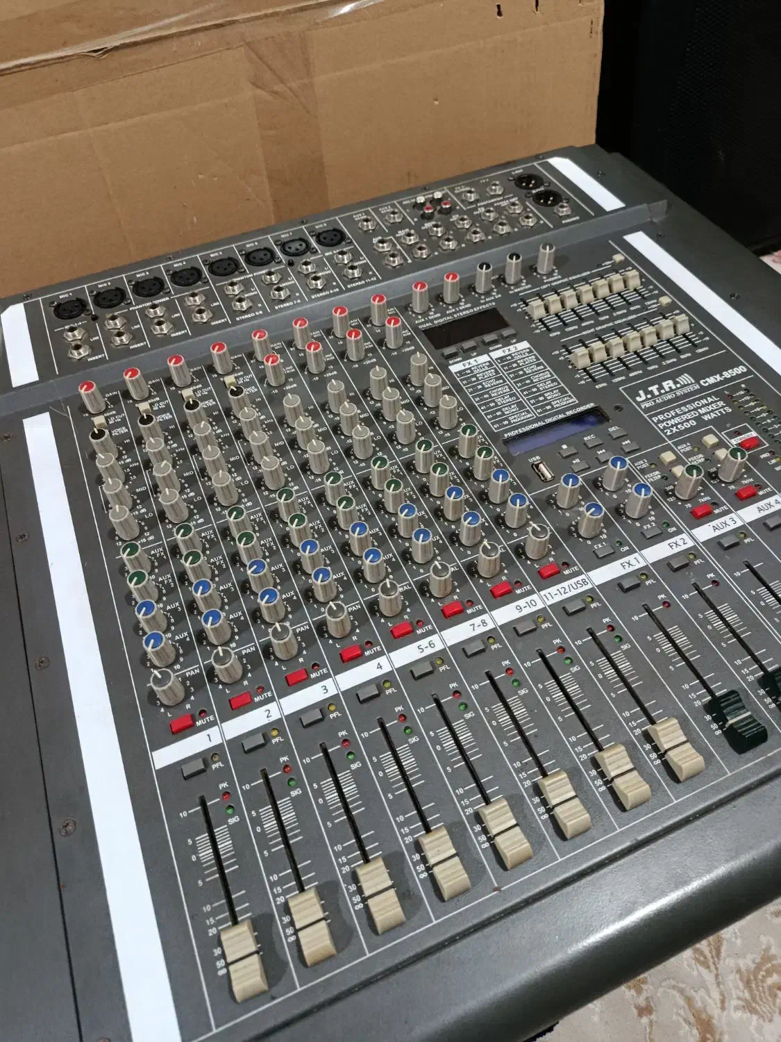 پاور میکسر جی تی ار jtr|آلات موسیقی|بوئین زهرا, |دیوار