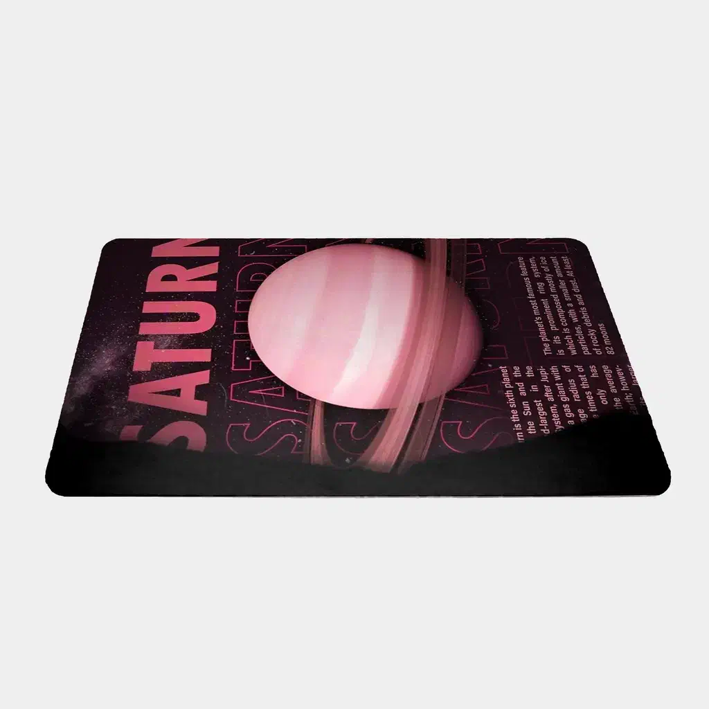 پد موس طرح سیاره زحل صورتی|قطعات و لوازم جانبی رایانه|رشت, گلسار|دیوار