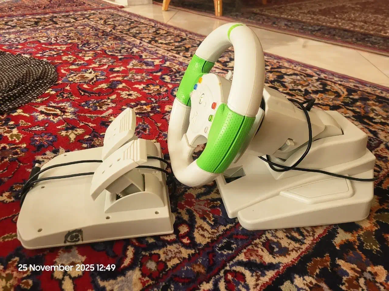 فرمان و پدال گاز ایکس باکس 360|کنسول، بازی ویدئویی و آنلاین|اصفهان, خرم|دیوار