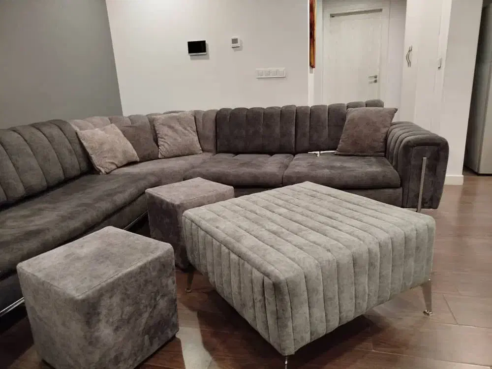 مبلمان ال هفت نفره جک دار|مبلمان خانگی و میز عسلی|تهران, سازمان آب|دیوار