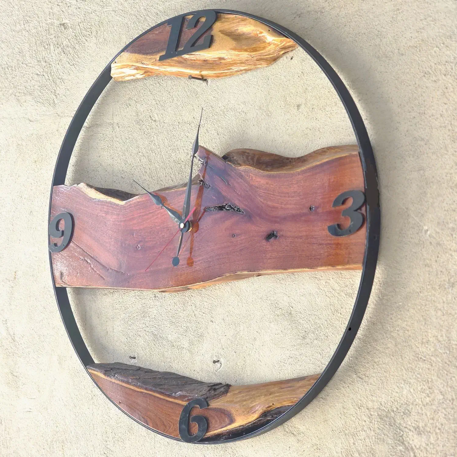 ساعت دیواری روستیک|ساعت دیواری و تزئینی|مبارکه, |دیوار