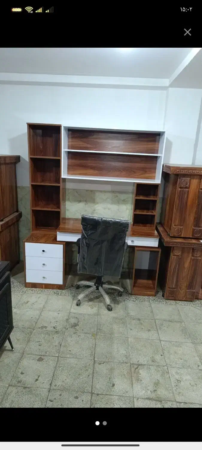 میز تحریر/کتابخانه دار|میز تحریر و کامپیوتر|اردبیل, |دیوار