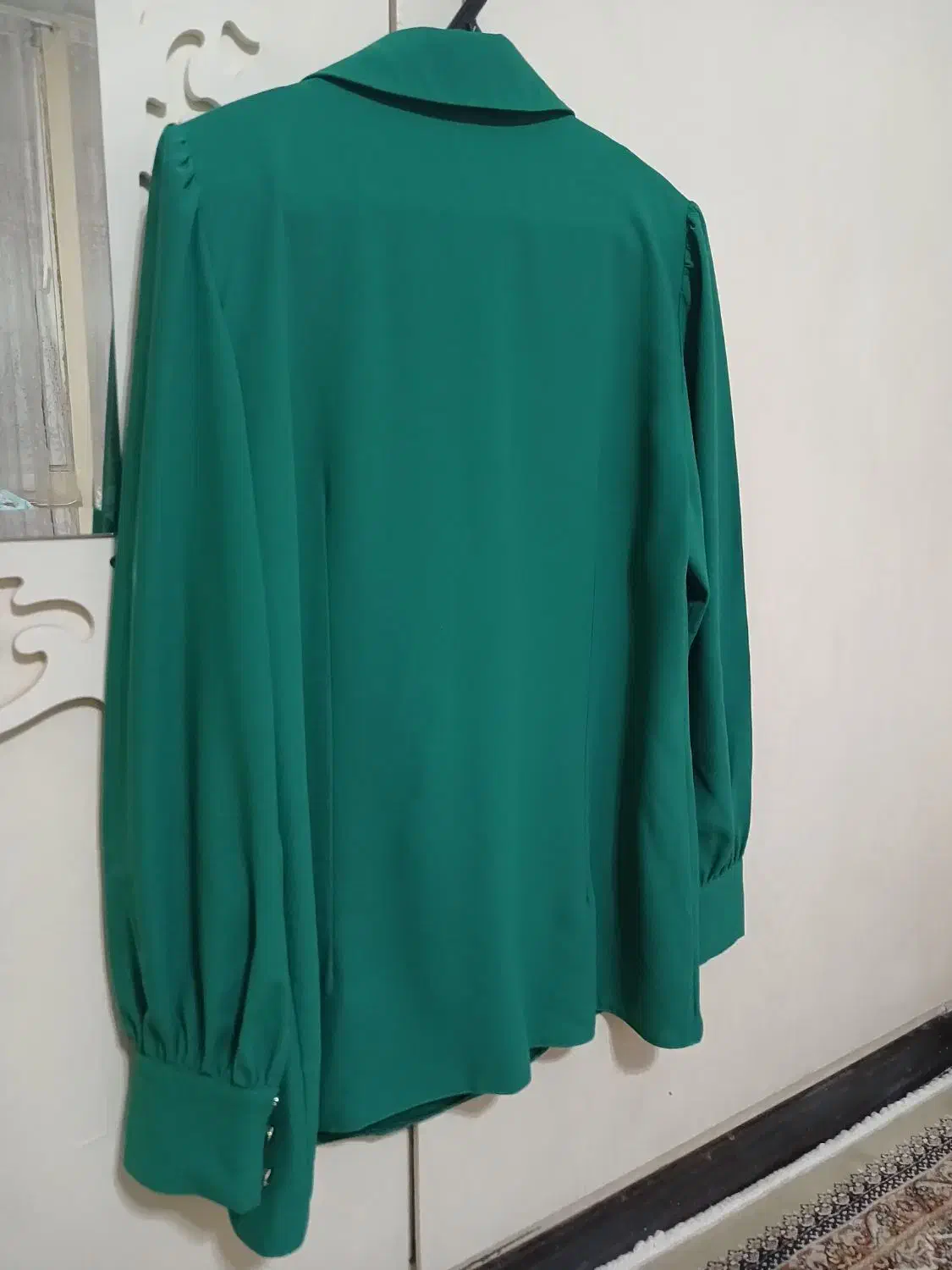 شومیز سبز یلدایی،خوشرنگ و زیبا ،سایز۴۴|لباس|تهران, مختاری|دیوار