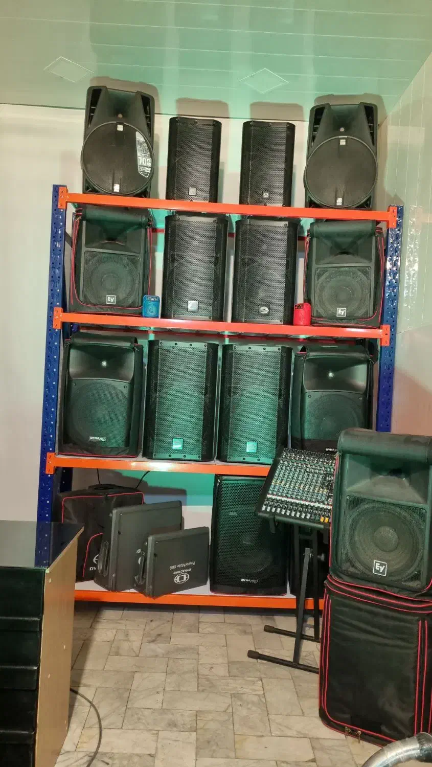 اجاره  نور پردازی و باند بلوتوثی روزانه|سیستم صوتی خانگی|کاشان, کوی اداره گاز|دیوار