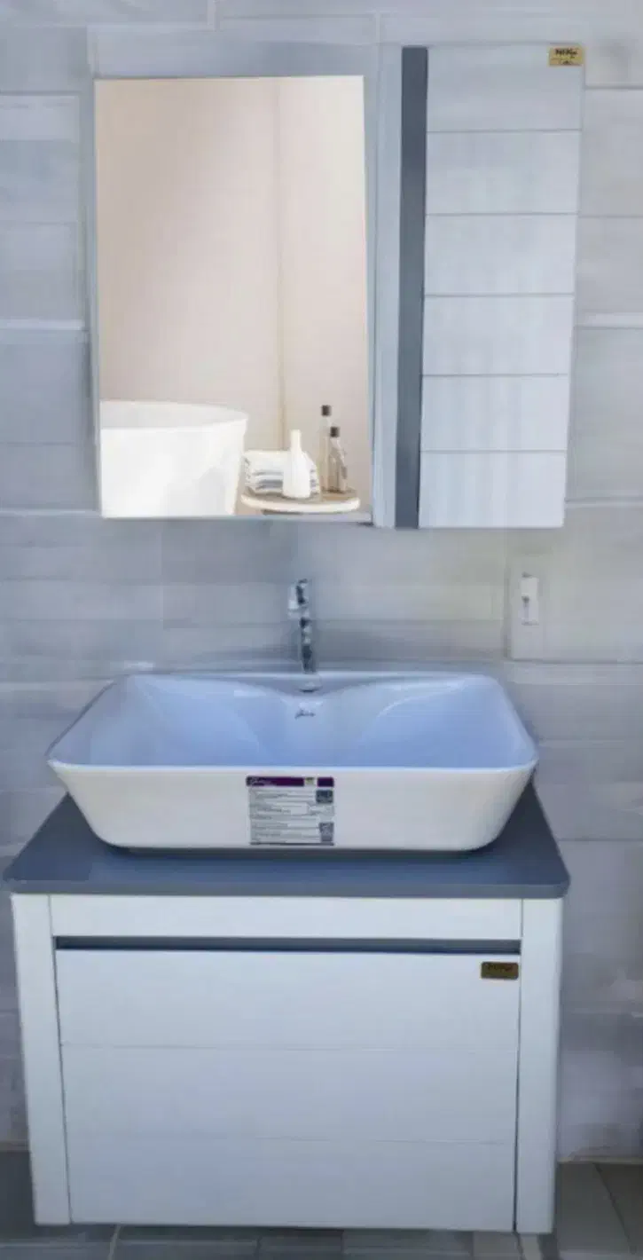 روشویی کابینتی pvcضدآب|لوازم سرویس بهداشتی|گنبد کاووس, |دیوار