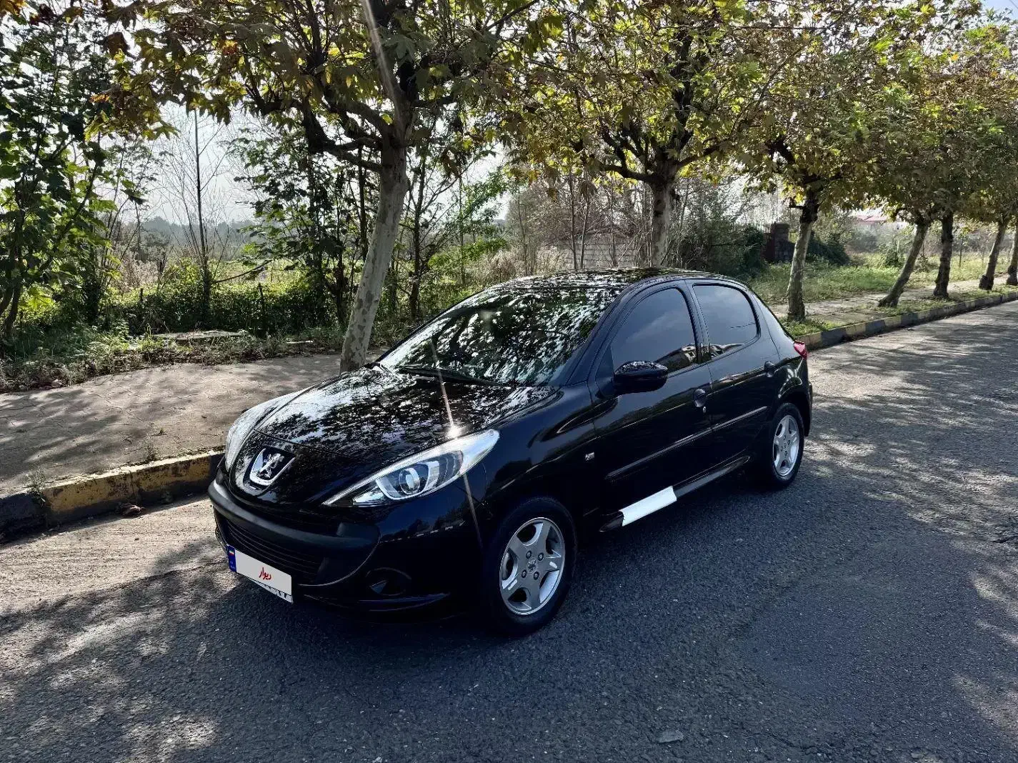 ۲۰۷ tu5p اتوماتیک سقف شیشه|خودرو سواری و وانت|کلاچای, |دیوار