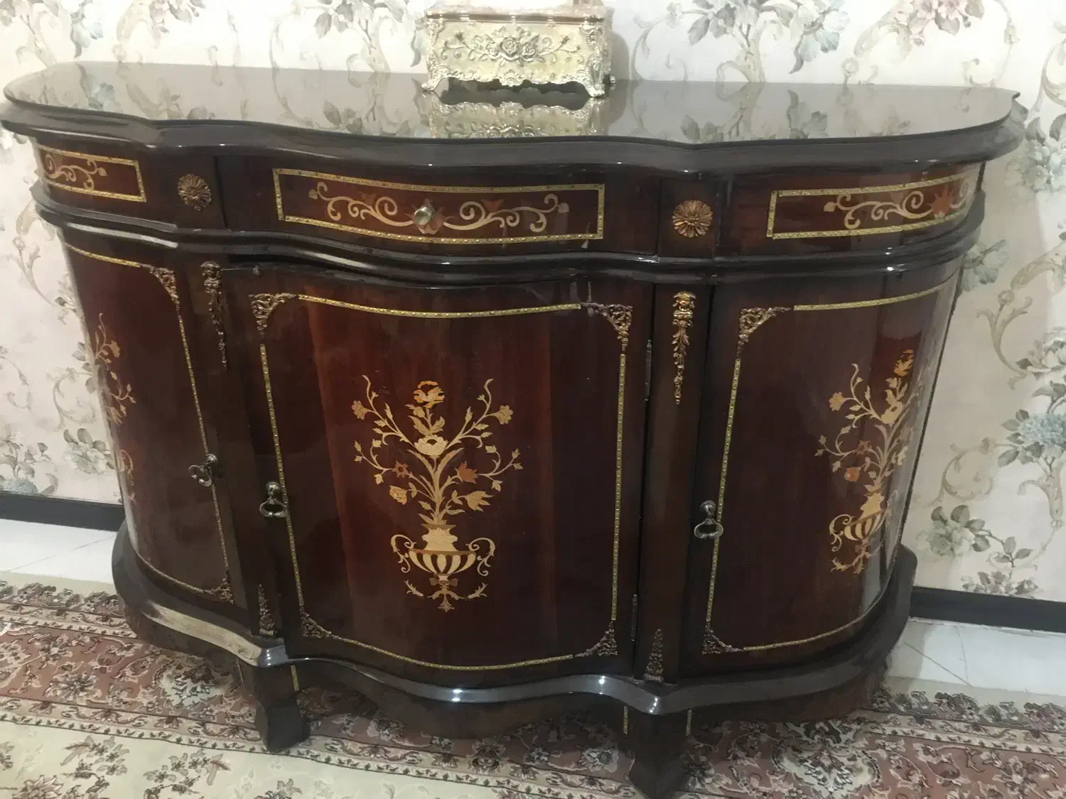 کنسول و آیینه|بوفه، ویترین، کنسول|احمدآبادمستوفی, |دیوار