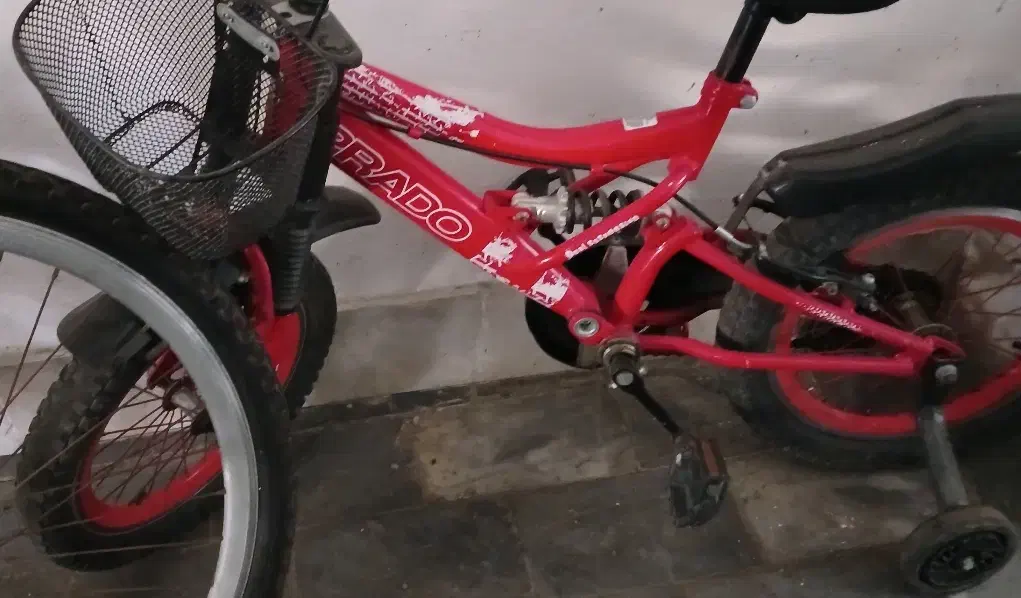 دوچرخه کمک‌فنردار prado سایز ۱۶|دوچرخه، اسکیت، اسکوتر|آستارا, |دیوار