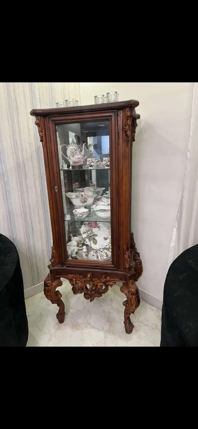 بوفه چوب گردو|بوفه، ویترین، کنسول|فردیس, شهرک ناز|دیوار