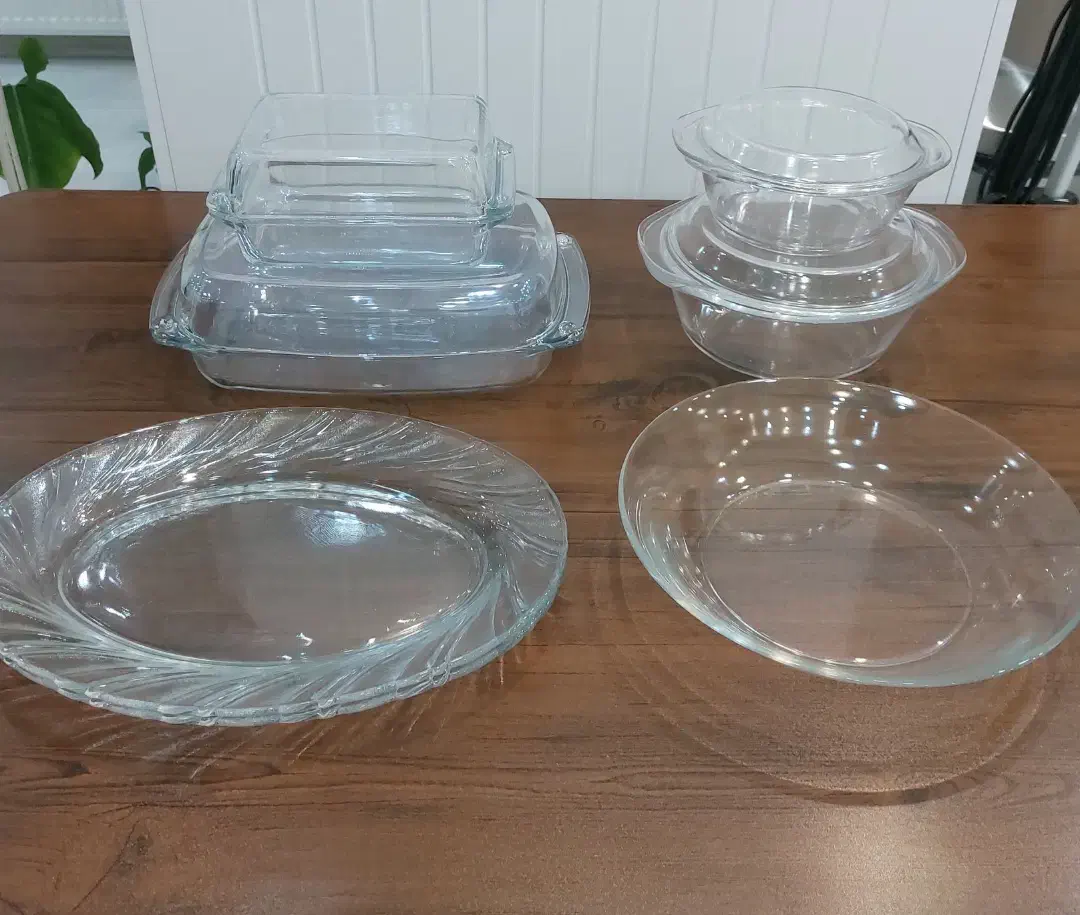 ظروف پیرکس قدیمی فرانسه|ظروف سرو و پذیرایی|قم, هنرستان|دیوار