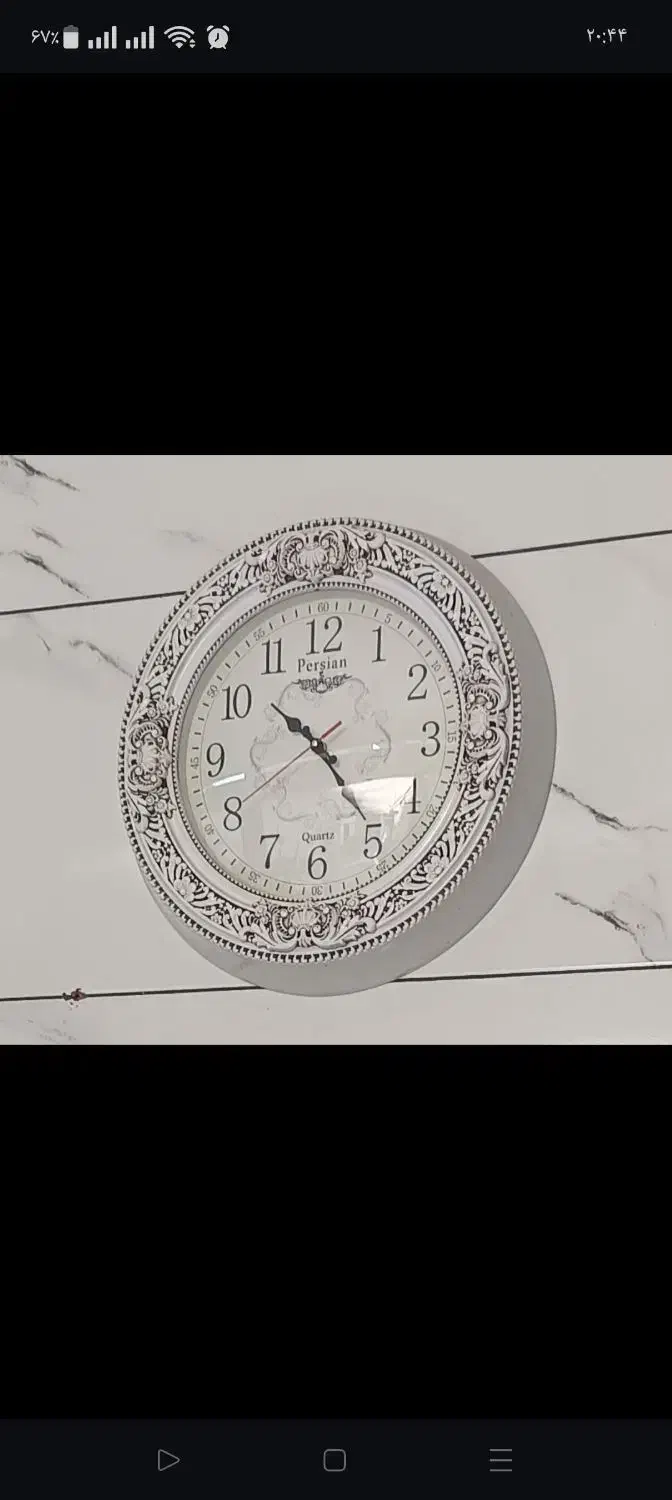 ساعت دیواری رنگ سفید|ساعت دیواری و تزئینی|ارومیه, |دیوار
