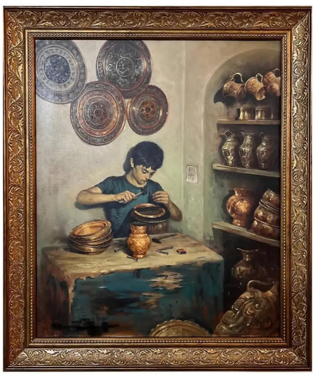 نقاشی رنگ و روغن|تابلو، نقاشی، عکس|اندیشه, شهرک مریم|دیوار