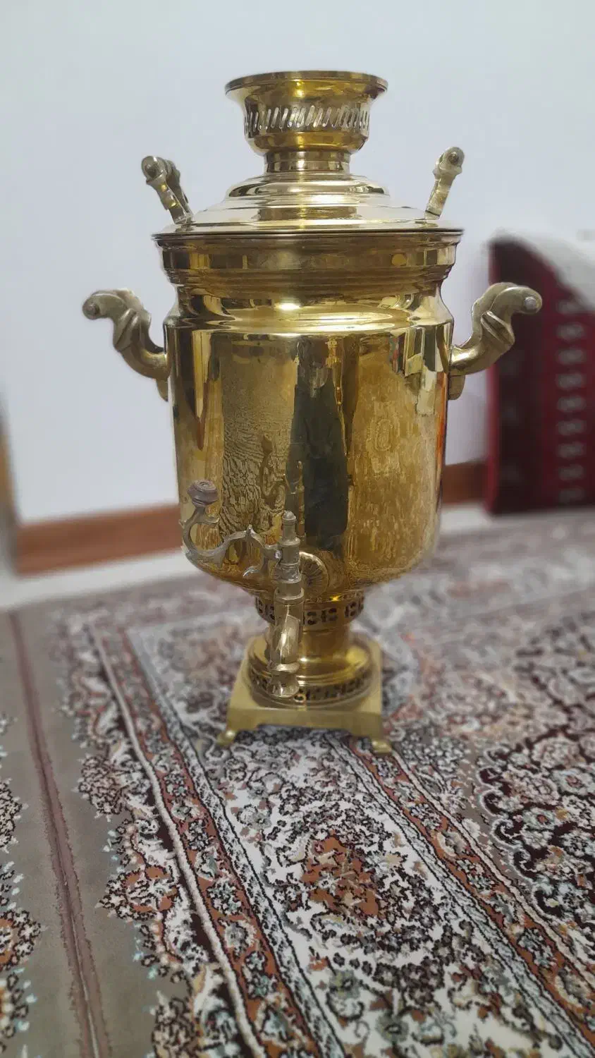 فروش سماور ذغالی|کلکسیون اشیاء عتیقه|گنبد کاووس, |دیوار