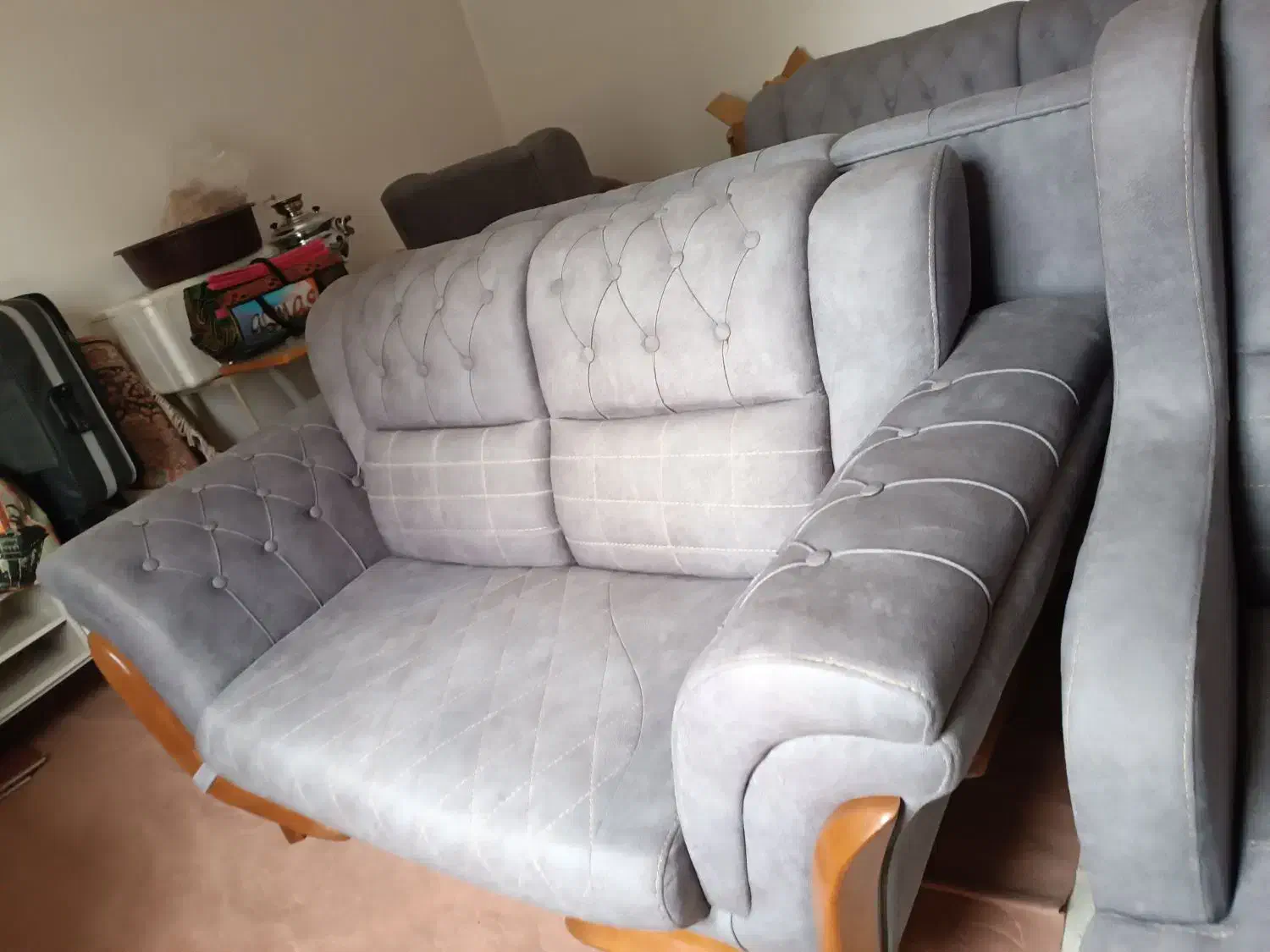 مبل مدل چستر جنس ترک|مبلمان خانگی و میز عسلی|مراغه, |دیوار