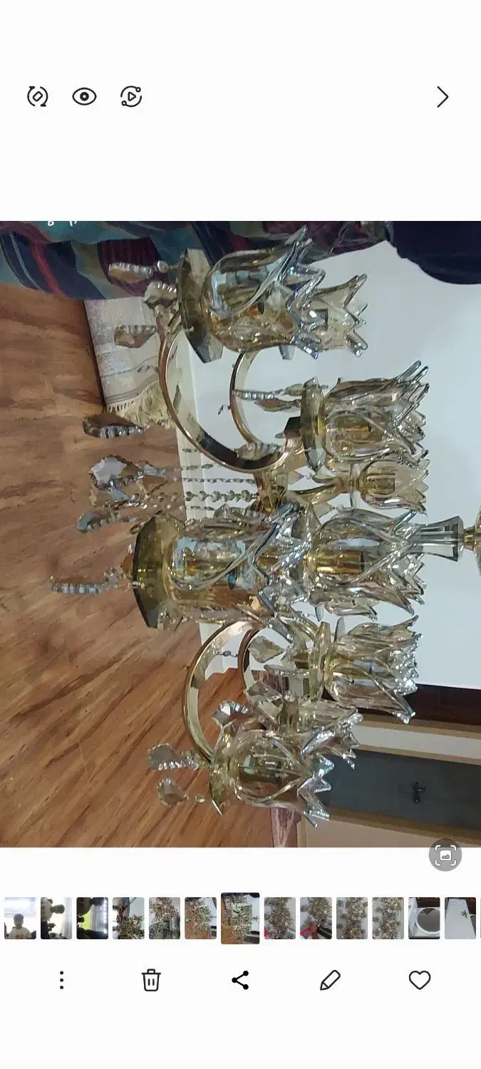 لوستر|لوستر و چراغ آویز|اصفهان, ملکشهر|دیوار